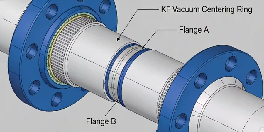 KF Vacuum Centering Rings: Precision Sealing Solutions for High-Vacuum Systems